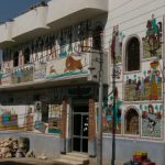 Local souvenir shops in the Valley of the Kings.