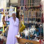 Local souvenir shops in the Valley of the Kings.