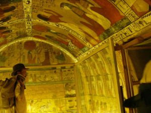 Tomb of Sennutem in the Valley of the Kings.