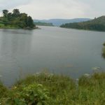 View of the lake from Crater Bay Cottages