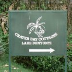 Sign - Crater Bay Cottages