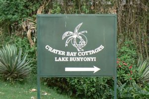 Sign - Crater Bay Cottages