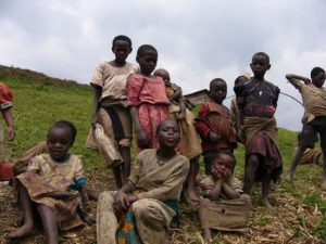 Lake Bunyonyi rural children are very poor with minimal education