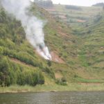 Lake Bunyonyi cultivated hills