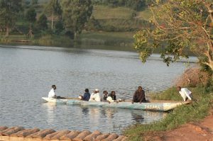 Lake Bunyonyi water taxi