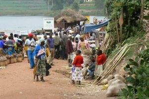 Lake Bunyonyi market day