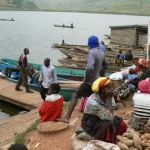 Lake Bunyonyi boat landing