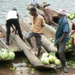 Lake Bunyonyi market day vegetables