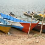 Lake Bunyonyi motor boats