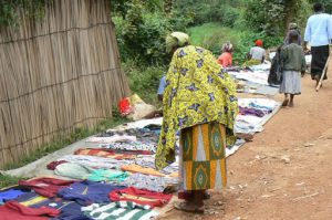 Lake Bunyonyi village market