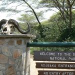 Serengeti National Park - entrance