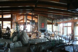 Lobby of five star Serengeti Sopa