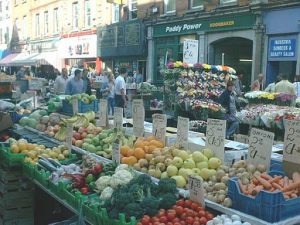 Dublin - street market