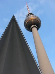 Berlin - former Communist tower and