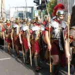 Berlin - an historic parade for a festival