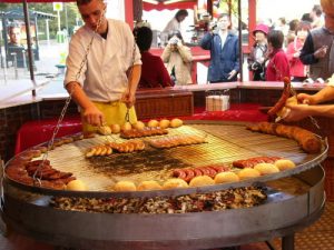 Berlin - sausage vendor