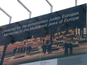 Building the Jewish Holocaust Memorial. In May