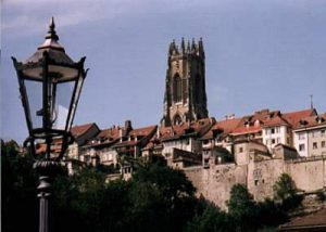 Switzerland - the city of Fribourg is the capital of