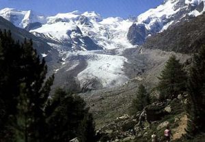 Switzerland - walking up to