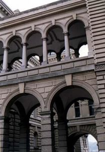 Switzerland - the capitol building in Berne is built of