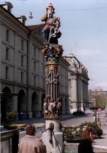 Switzerland - water fountains in Berne