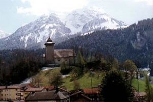 Switzerland - a village in the