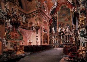 Switzerland - the high baroque altar