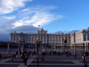 Royal Palace front entrance