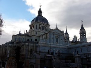 Almudena Cathedral  The site on which