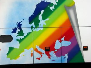 Gay map of Europe very much