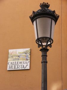 Europe - Madrid, Spain - Calle de las huertas