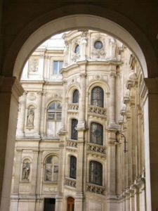 Paris - detail of Hotel de