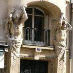 Paris - neoclassical architectural detail