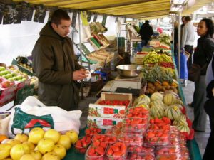 Paris - vegetable vendor