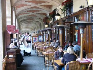 Paris - cafe on Place Vendome