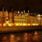 Paris - night on the Seine