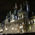 Paris - Hotel de Ville at night