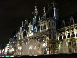 Paris - Hotel de Ville at night