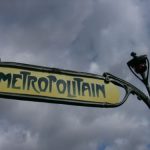 Paris - art nouveau Metro (subway)