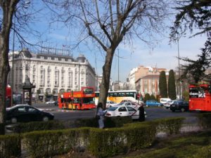 Madrid's beautiful city center