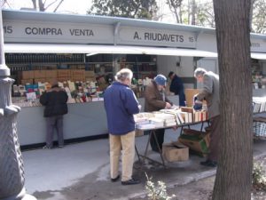 Madrid, Spain - Europe  Book Vendor
