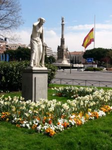 Madrid's beautiful central area