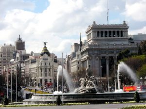 Madrid's beautiful city center