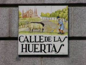 Madrid, Spain - Europe Calle de las Huertas