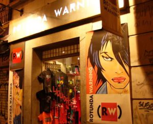 Trendy shop in Chueca