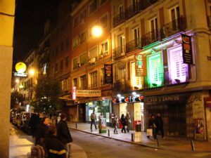 The Chueca District is home to much of the LGBT
