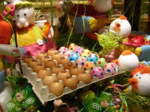 Easter eggs in Chueca