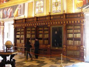 El Escorial library