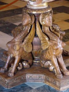 Armillary sphere in the library