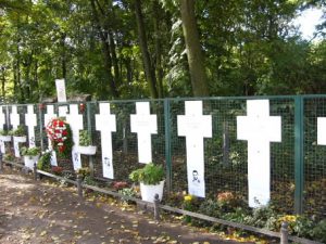 Berlin - memorial crosses for victims